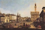 Piazza della Signoria in Florence (mk08) Bernardo Bellotto
